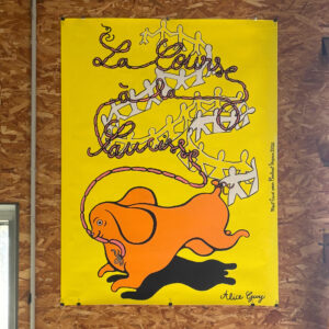 Affiche CV16 - La Course à la saucisse - Maël Escot