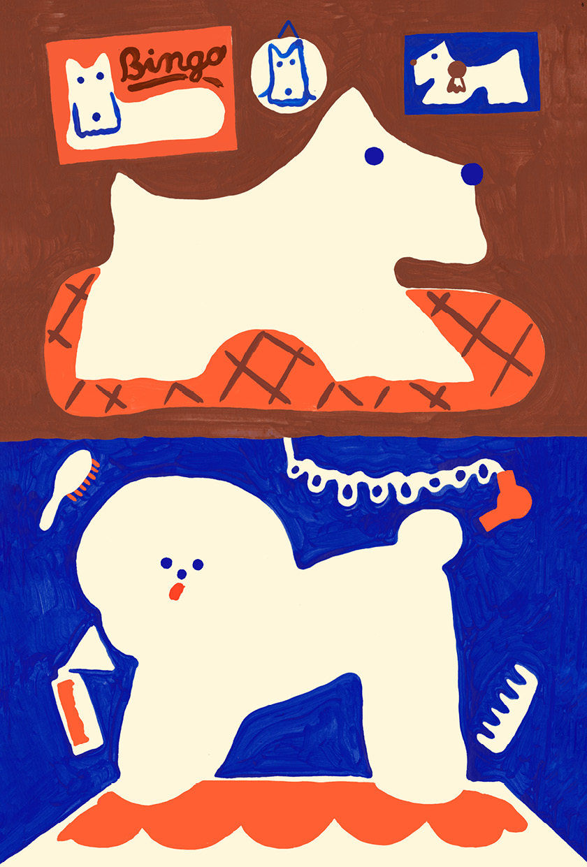 Parcours d'Affiches CV16 - La fête des chiens